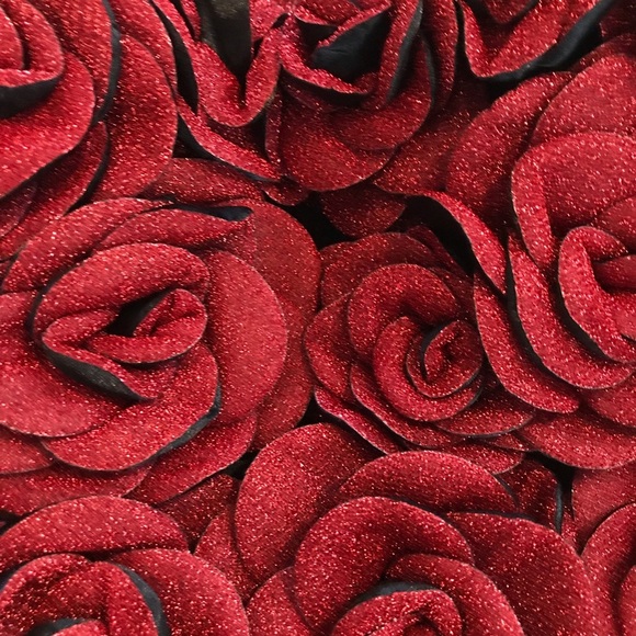 NWT AKIRA I WISH YOU WELL ROSE DETAIL CORSET TOP SZ SMALL S - Picture 6 of 11